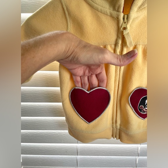 Colosseum - Florida State Fleece Hoodie - Crimson/Gold - Infant Size 6-12 Month - Picture 7 of 8